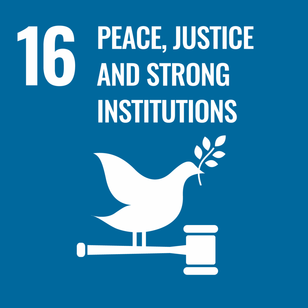 UN Goal 16: Peace and Justice
